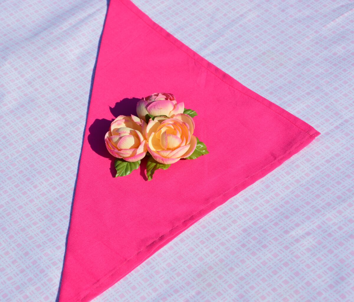 Textil szalvéta - pink színű 35x35 cm