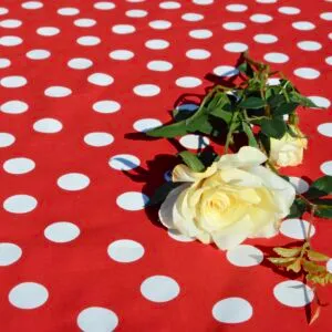 Read more about the article Pöttyös retro terítők – színek kavalkádja
