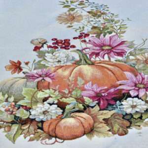 Tökös gobelin futó – asztali futó terítő 140×45 cm